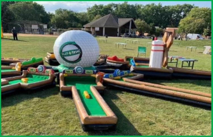 Play - Around Inflatable Golf Course