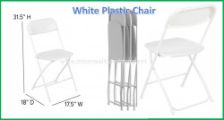 White Plastic Chair